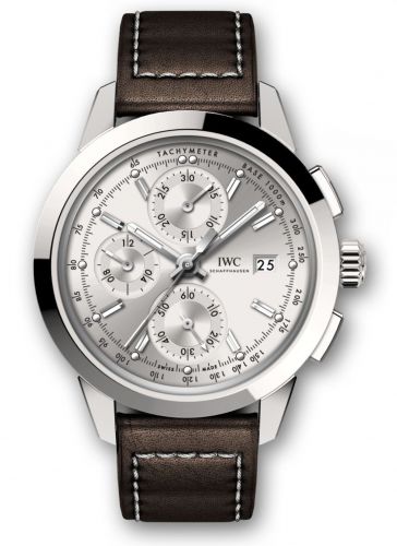 Remontoir à montres pour montre IWC Ingenieur Ingenieur Chronograph Custom Stainless Steel / Argent-Rhodium / Calf