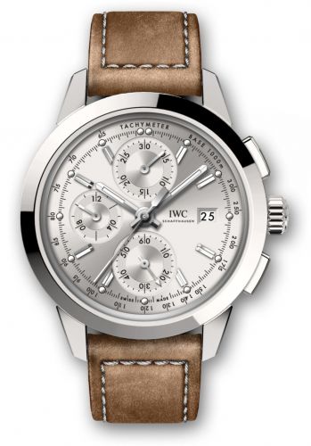 Remontoir à montres pour montre IWC Ingenieur Ingenieur Chronograph Custom Stainless Steel / Argent-Rhodium / Calf