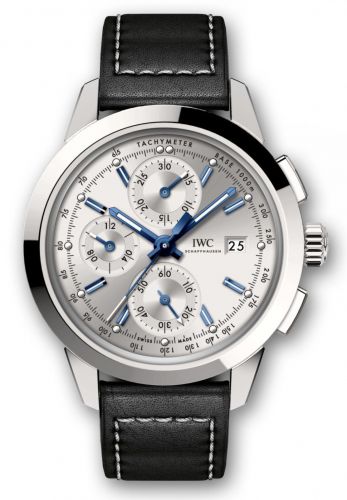 Remontoir à montres pour montre IWC Ingenieur Ingenieur Chronograph Custom Stainless Steel / Argent-Bleu/ Calf