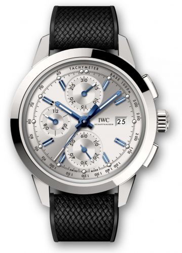 Remontoir à montres pour montre IWC Ingenieur Ingenieur Chronograph Custom Stainless Steel / Argent-Bleu / Rubber