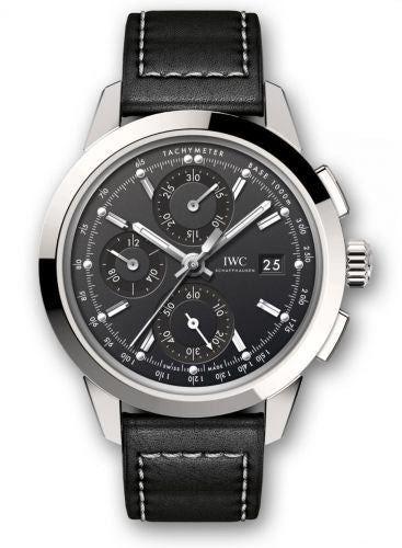 Remontoir à montres pour montre IWC Ingenieur Ingenieur Chronograph Custom Stainless Steel / Noire-Rhodium / Calf
