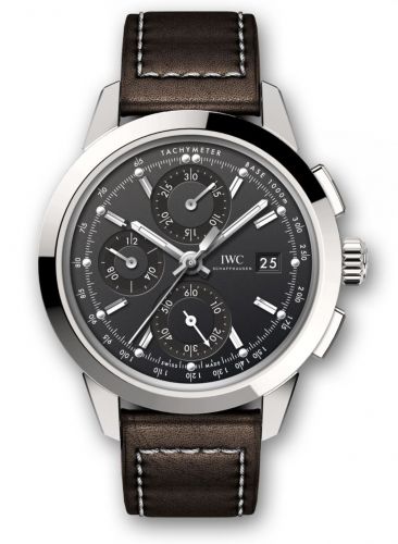 Remontoir à montres pour montre IWC Ingenieur Ingenieur Chronograph Custom Stainless Steel / Noire-Rhodium / Calf