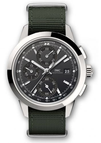 Remontoir à montres pour montre IWC Ingenieur Ingenieur Chronograph Custom Stainless Steel / Noire-Rhodium / NATO