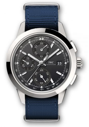 Remontoir à montres pour montre IWC Ingenieur Ingenieur Chronograph Custom Stainless Steel / Noire-Rhodium / NATO