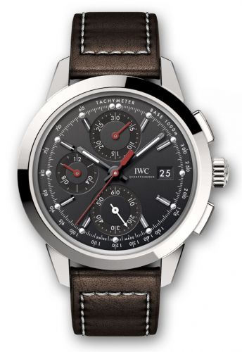 Remontoir à montres pour montre IWC Ingenieur Ingenieur Chronograph Custom Stainless Steel / Noire-Red / Calf