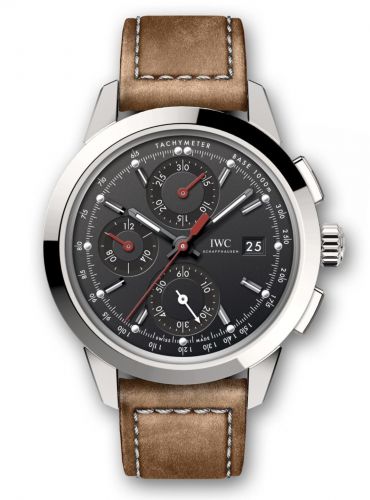 Remontoir à montres pour montre IWC Ingenieur Ingenieur Chronograph Custom Stainless Steel / Noire-Red / Calf