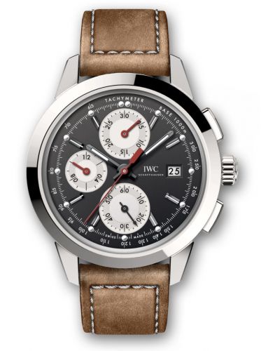 Remontoir à montres pour montre IWC Ingenieur Ingenieur Chronograph Custom Stainless Steel / Noire-Argent-Red / Calf