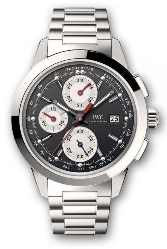 Remontoir à montres pour montre IWC Ingenieur Ingenieur Chronograph Custom Stainless Steel / Noire-Argent-Red / Rubber