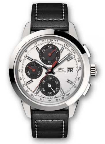 Remontoir à montres pour montre IWC Ingenieur Ingenieur Chronograph Custom Stainless Steel / Argent-Noire-Red / Calf