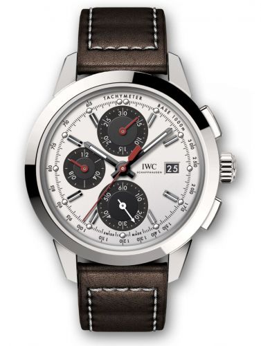 Remontoir à montres pour montre IWC Ingenieur Ingenieur Chronograph Custom Stainless Steel / Argent-Noire-Red / Calf
