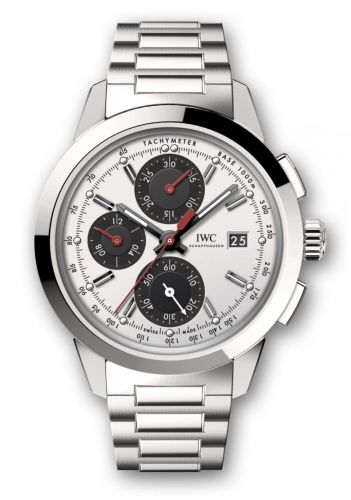 Remontoir à montres pour montre IWC Ingenieur Ingenieur Chronograph Custom Stainless Steel / Argent-Noire-Red / Bracelet