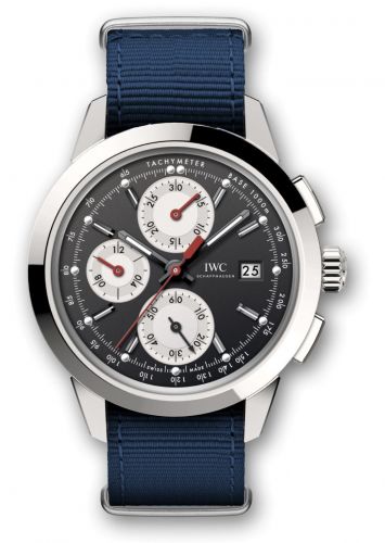 Remontoir à montres pour montre IWC Ingenieur Ingenieur Chronograph Custom Stainless Steel / Noire-Argent-Red / NATO