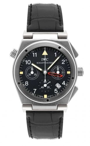 Remontoir à montres pour montre IWC Ingenieur Ingenieur Mecaquartz Chronograph Alarm Stainless Steel / Noire / Strap