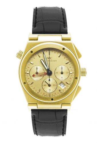 Remontoir à montres pour montre IWC Ingenieur Ingenieur Mecaquartz Chronograph Alarm Yellow Or / Champagne / Strap