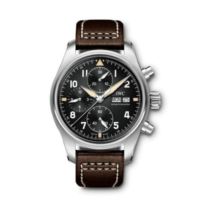 Uhrenbeweger für Uhr IWC Pilot Pilot's Watch Chronograph Spitfire Stainless Steel / Black / Calf