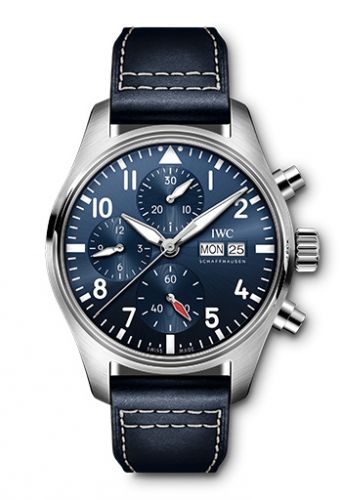 Uhrenbeweger für Uhr IWC Pilot Pilot's Watch Chronograph 41 Stainless Steel / Blue