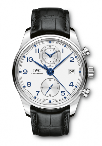 Watch Winder for watch IWC Portugieser Portugieser Chronograph Classic Stainless Steel / Silver