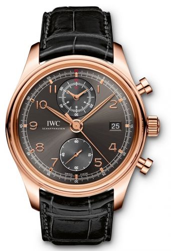 Watch Winder for watch IWC Portugieser Portuguese Chronograph Classic Red Gold / Ardoise