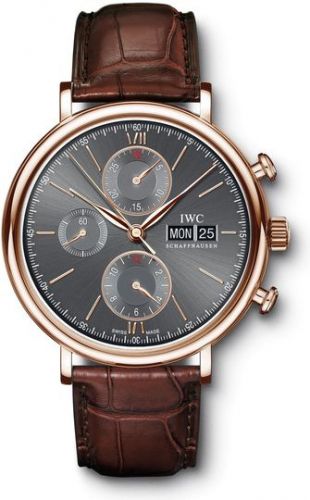 Remontoir à montres pour montre IWC Portofino Portofino Chronograph Red Or / Ardoise