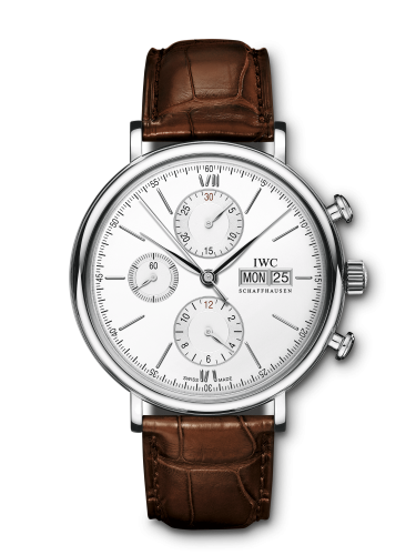 Remontoir à montres pour montre IWC Portofino Portofino Chronograph Stainless Steel / Argent