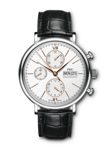 Remontoir à montres pour montre IWC Portofino Portofino Chronograph Stainless Steel / Argent