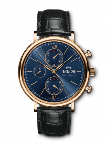 Remontoir à montres pour montre IWC Portofino Portofino Chronograph Red Or / Bleu