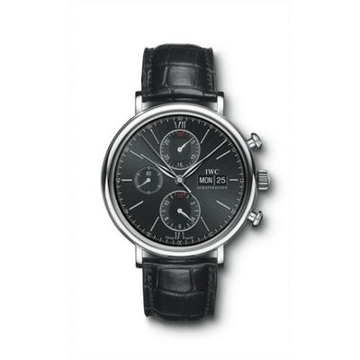 Watch Winder for watch IWC Portofino Portofino Chronograph Stainless Steel / Black