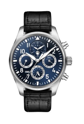 Uhrenbeweger für Uhr IWC Pilot Pilot's Watch Perpetual Calendar Chronograph Laureus Charity Night 2019