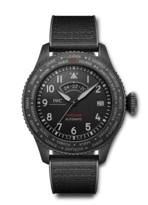 Remontoir à montres pour montre IWC Pilot Pilot’s Watch Timezoner Top Gun Ceratanium