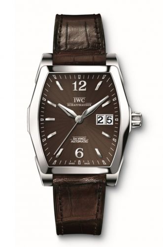 Remontoir à montres pour montre IWC Da Vinci Da Vinci Automatic Midsize Stainless Steel / Chocolate