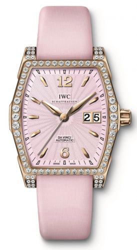 Remontoir à montres pour montre IWC Da Vinci Da Vinci Automatic Midsize Rose Or / Diamond / Rose