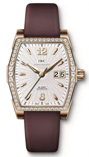 Remontoir à montres pour montre IWC Da Vinci Da Vinci Automatic Midsize Rose Or / Diamond / Argent