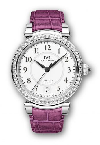 Remontoir à montres pour montre IWC Da Vinci Da Vinci 36 Automatic Stainless Steel / Diamond / Argent
