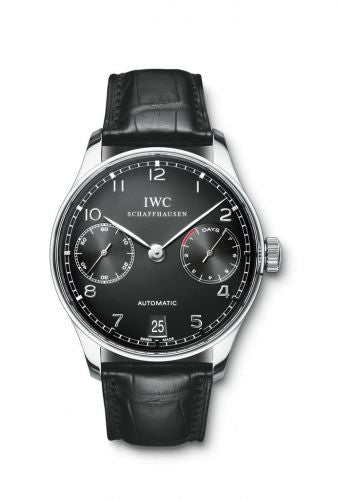 Remontoir à montres pour montre IWC Portugieser Portuguese Automatic Stainless Steel / Noire