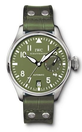 Remontoir à montres pour montre IWC Big Pilot Big Pilot Stainless Steel / Verte / Zegg & Cerlati