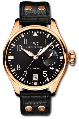 Remontoir à montres pour montre IWC Big Pilot Big Pilot Rose Or / Noire / Tourneau