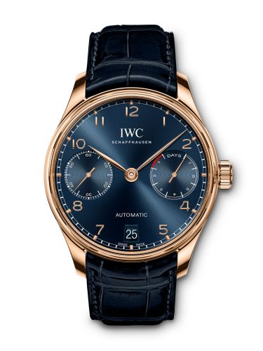 Watch Winder for watch IWC Portugieser Portugieser Automatic 5007 Red Gold / Blue / Boutique Edition