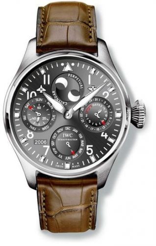 Remontoir à montres pour montre IWC Big Pilot Big Pilot Perpetual Calendar Or Blanc / Ardoise