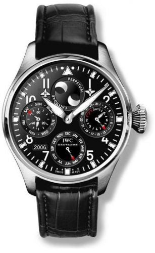 Remontoir à montres pour montre IWC Big Pilot Big Pilot Perpetual Calendar Platinum / Noire / Sincere