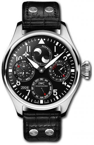 Remontoir à montres pour montre IWC Big Pilot Big Pilot Perpetual Calendar Stainless Steel / Noire / Bucherer