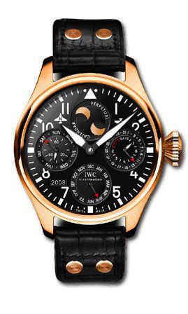 Remontoir à montres pour montre IWC Big Pilot Big Pilot Perpetual Calendar Red Or / Noire / Swiss Fine Time
