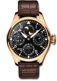 Remontoir à montres pour montre IWC Big Pilot Big Pilot Perpetual Calendar Red Or / Noire / Salto Angel