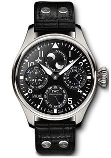 Remontoir à montres pour montre IWC Big Pilot Big Pilot Perpetual Calendar Stainless Steel / Noire / Orsini