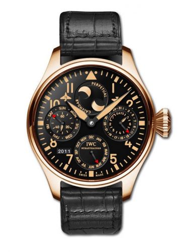 Remontoir à montres pour montre IWC Big Pilot Big Pilot Perpetual Calendar Red Or / Noire / Boutique 2011