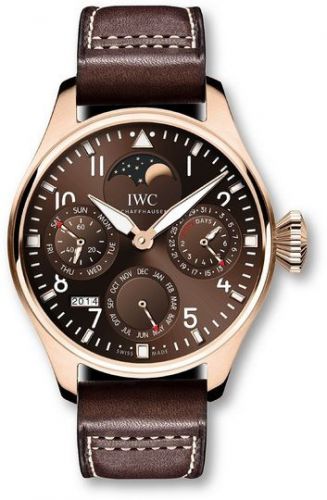 Remontoir à montres pour montre IWC Big Pilot Big Pilot Perpetual Calendar Red Or / Marron / Latin America