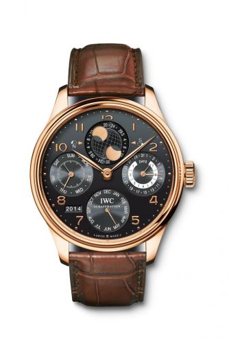 Watch Winder for watch IWC Portugieser Portugieser Perpetual Calendar 5032 Red Gold / Black