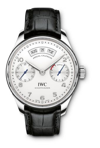 Watch Winder for watch IWC Portugieser Portugieser Annual Calendar Stainless Steel / Silver
