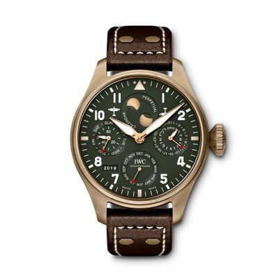 Remontoir à montres pour montre IWC Big Pilot Big Pilot's Watch Perpetual Calendar Spitfire Bronze / Verte
