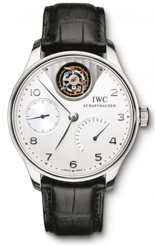 Remontoir à montres pour montre IWC Portugieser Portugieser Tourbillon Mystere Platinum / Argent