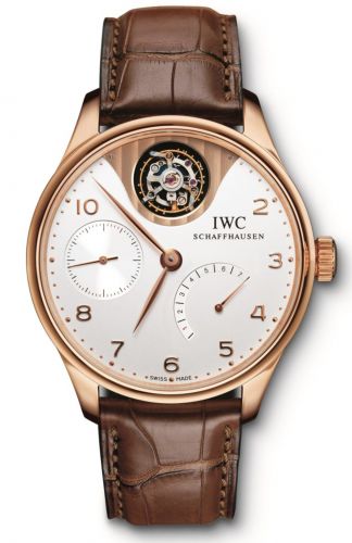 Remontoir à montres pour montre IWC Portugieser Portugieser Tourbillon Mystere Rose Or / Argent